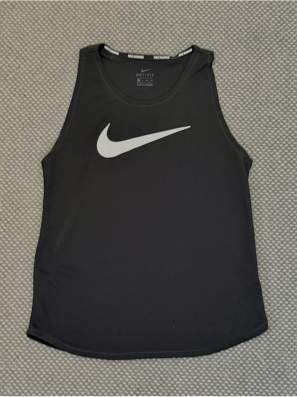 Nike Dri-FIT Black Athletic Tank Top